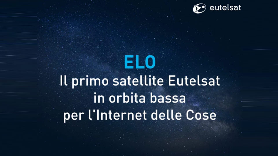 Un satellite Eutelsat per Internet of Things